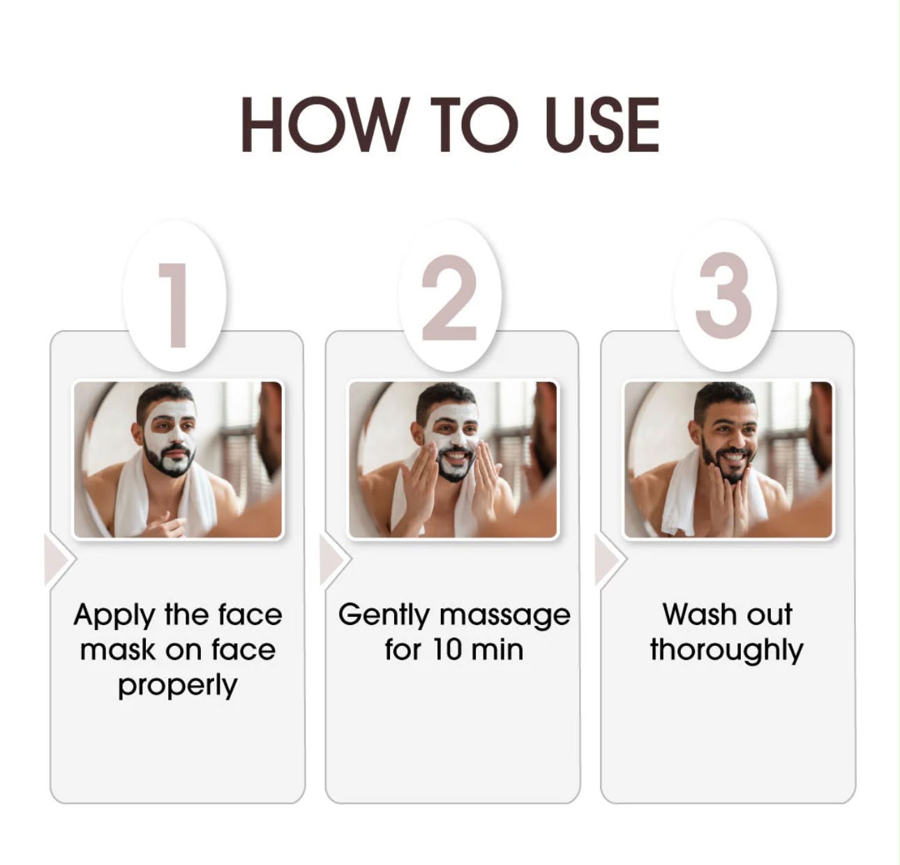 Niconi Men Enzyme De-Tan Pack For Face & Body